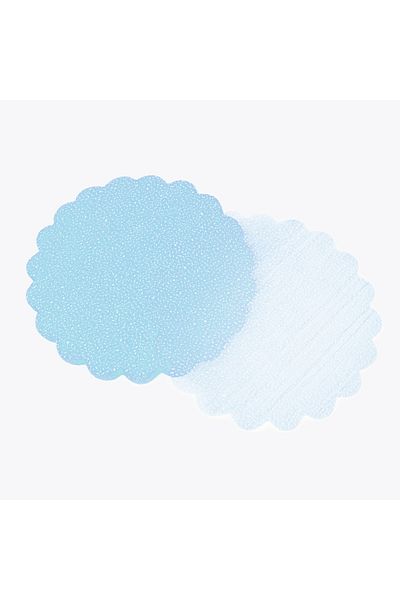 Nazarone Χαρτοπετσέτα Snowflake 22cm (100τμχ/συσκευασία)- Μπλε