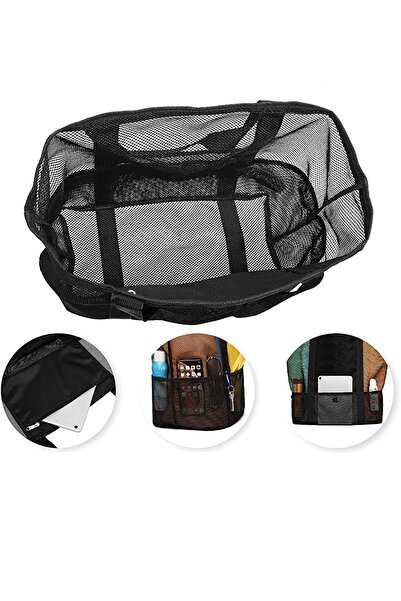 Genel Markalar Plaj Çantası Piknik Çantası Büyük Boy Çok Cepli Kum Tutmaz Kad...