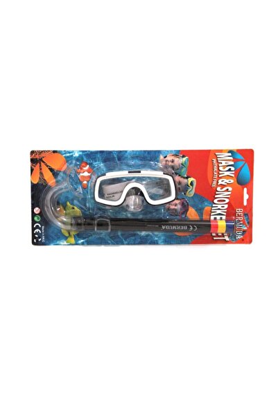 BERMUDA Phthalate Free Maske Şnorkel Set Siyah