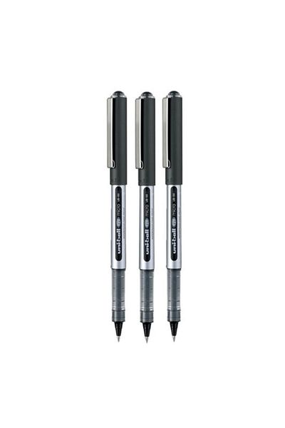 UNİ-BALL Black Eye Micro 0.5 Roller Pen (3 Pieces)