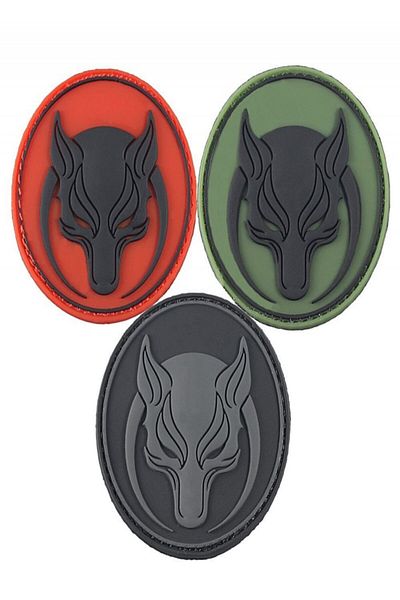 Safari Avm Börü Kurt Turkish Round 3d Silicone PVC Crest