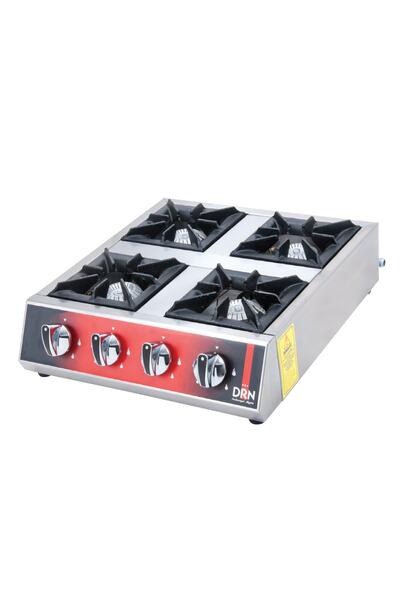 DRN Set Üstü Mini Ocak 4'lü - 50x50 - Gazlı