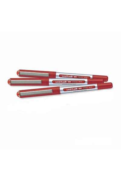 UNİ-BALL Ub)-150 Red 0.5 Mm Rollerball Pen (3 Pieces)