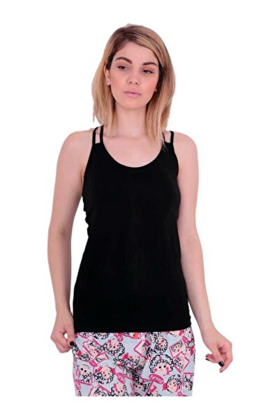 KOTA Жіноча майка з товстими бретелями та хрестоподібними бретелями 6311