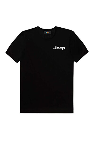 GALASHOP Jeep Logo Siyah T-shirt1