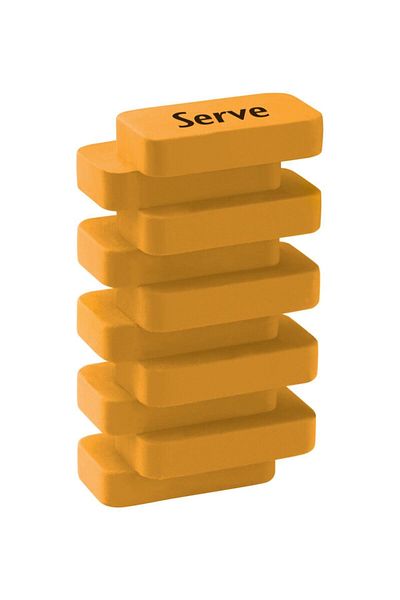 Woohoobox Σετ γόμας παστέλ Serve Steps
