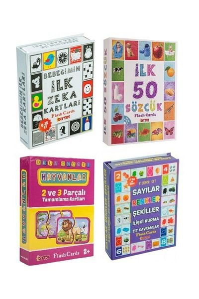 Diytoy Educational Intelligence Cards Set of 4