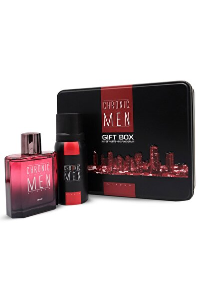 Chronic Men Parfüm & Deodorant Set Strong 8696630130440