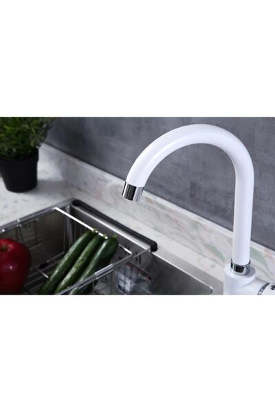 Sardıcı Kitchen Faucet White Delta Model