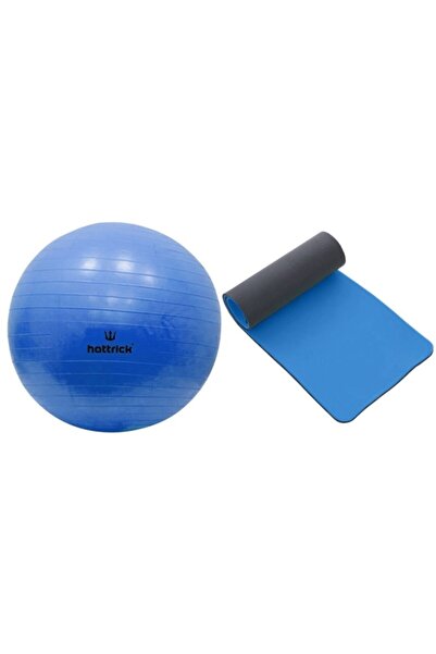 Dafron Mavi Pilates Topu- Mat 2'li Set