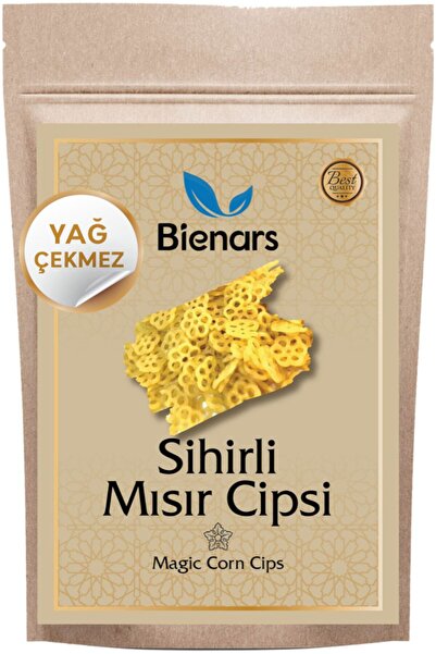Bienars Sihirli Mısır Cipsi Sade Çiçek Yağda Büyüyen 250 gr