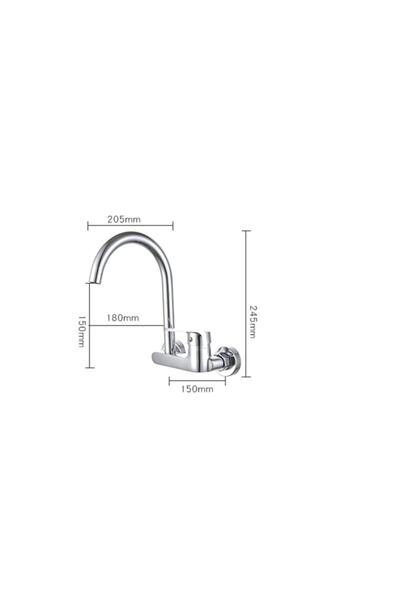 Sardıcı Emerald Applique Kitchen Faucet