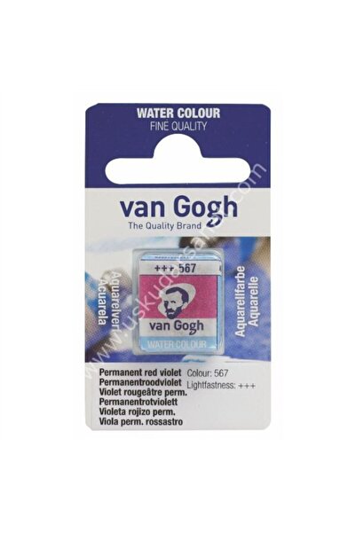 Talens Van Gogh Sulu Boya Tablet Perm. Red Violet 567 5607453