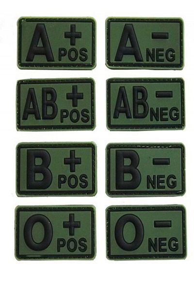 Safari Avm Khaki Silicone Pvc Blood Group Arma