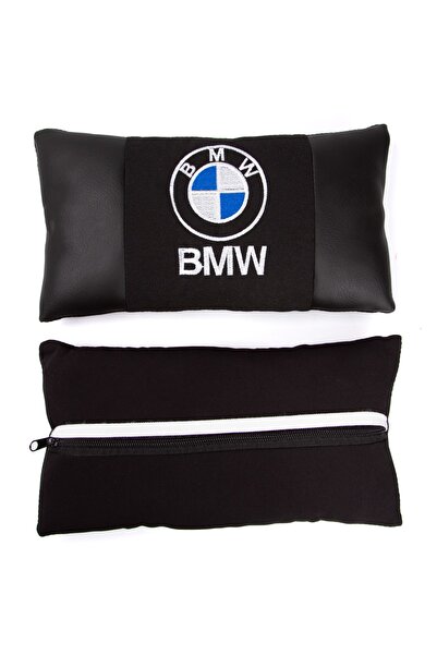 DAT Bmw 3.18 Uyumlu Amblem Logo Baskılı Oto Koltuk Boyun Yastığı Ortopedik 2 ...
