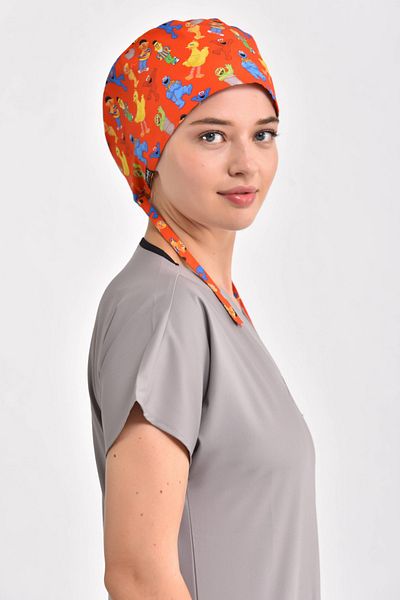 Owlet Medikal Sesame Street Surgical Bonnet