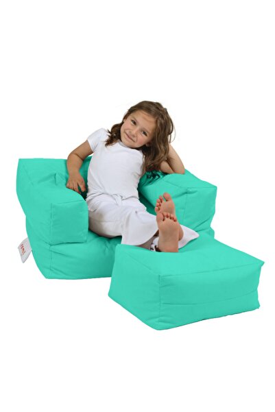 EARMUT Çocuk Tekli Çok Amaçlı Koltuk Turkuaz