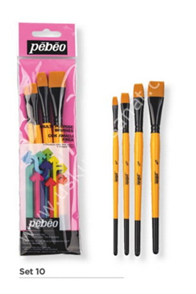 Pebeo Fırça Seti Çok Amaçlı Set 10