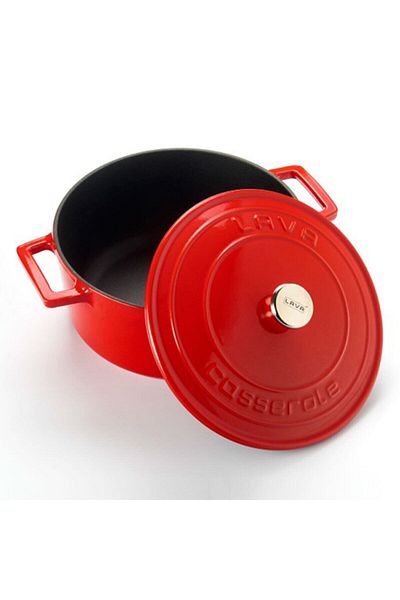 Lava Finalonline Double Cast Iron Set 30 Cm Grill Pan + 22 Cm Saucepan