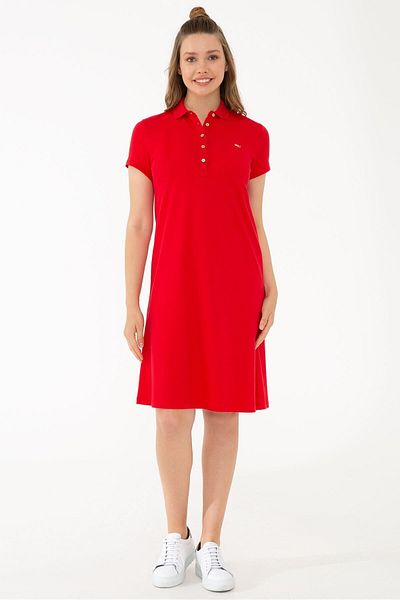 U.S. Polo Assn. Rochie roșie pentru femei