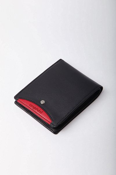 CENGİZ PAKEL Genuine Leather Men's Wallet Black-27448t