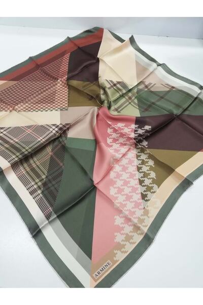 Armine Sura Ipek 2022 Kış Kadın Ipek Eşarp