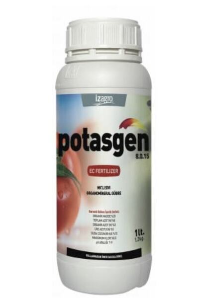 POTASGEN Iztar Meyve Geliştirici Potasyum Yoğunluklu Gübre 1 Litre