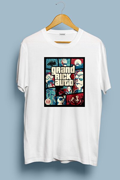 FUWEAR Βαμβακερό μπλουζάκι Oversize Grand Rick Auto Design