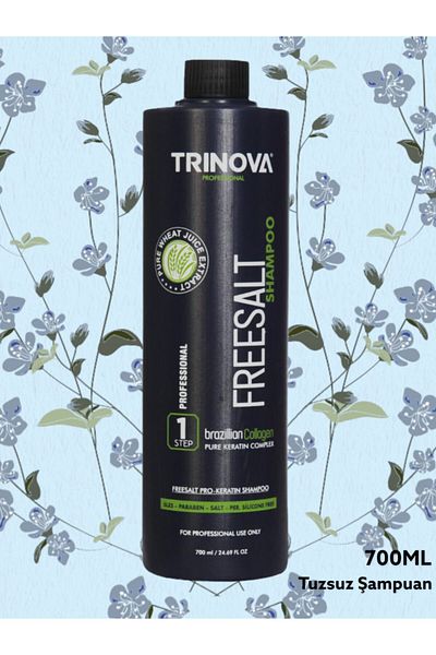 Trinova 700 ml Keratin Salt-Free Shampoo - Pre Pore Opener