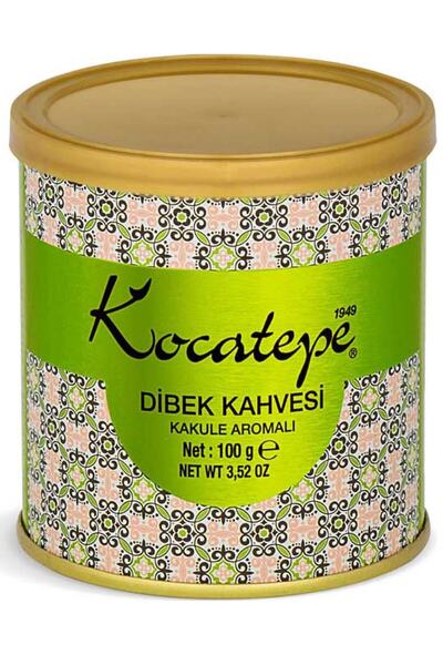 KOCATEPE KAHVE Kocatepe Türk Kahvesi Dibek 100 Gr Teneke