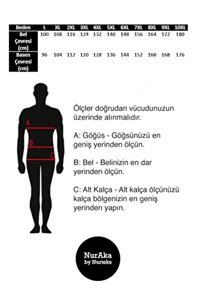 Nur Aka by Nurteks Black Large Size Two Thread Shorts with Pockets and Elastic Waist