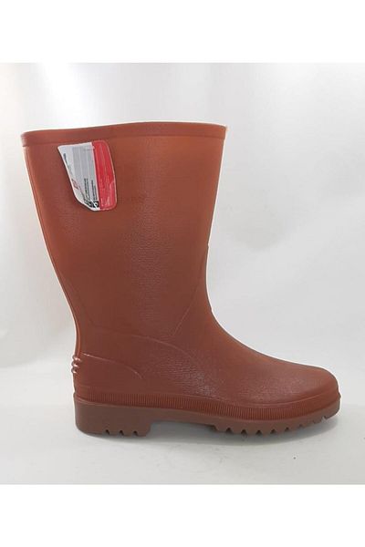 GEZER 320 Κρεπ Κοντές 28cm Μαλακές Αντιολισθητικές Μπότες με επένδυση
