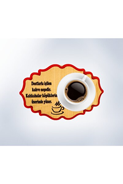 aswood طبق تقديم القهوة بكلمة جميلة (قاعدة عرض القهوة)