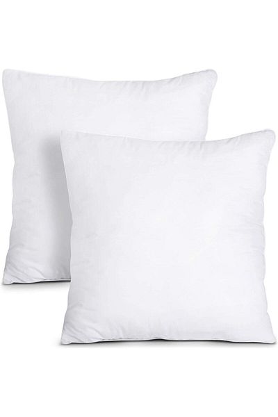 CSC 2 Pieces 50X50 Throw Pillow 100% Beads Silicone Vacuum Pressed 1St Quality 450Gr