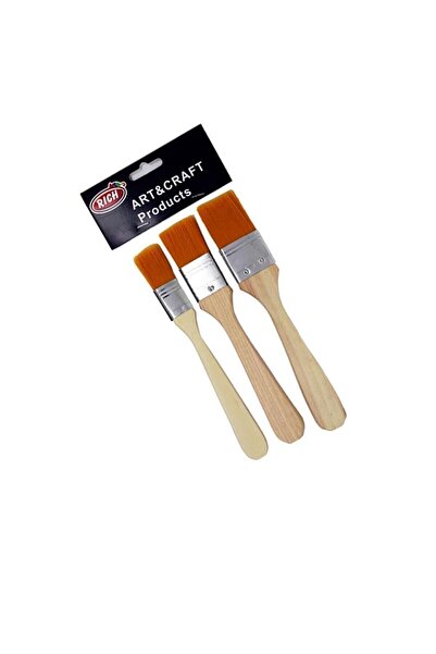 Rich Ipek Rulo Ponpon Fırça Takımı