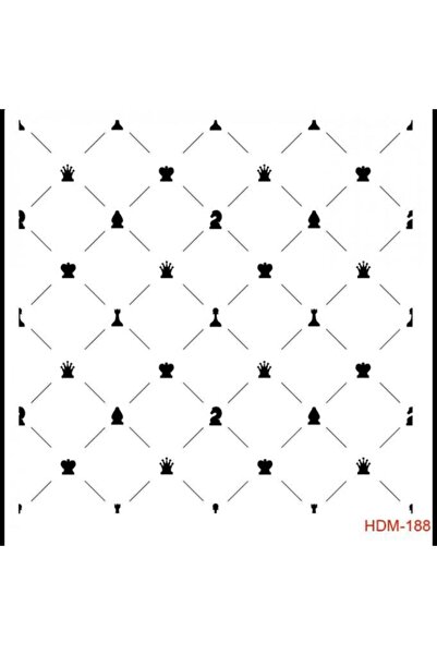 Cadence استنسل ديكور المنزل 25x25 Hdm188