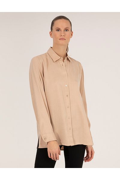Pierre Cardin Beige Comfort Fit Long Sleeve Shirt 50254167 -Vr011