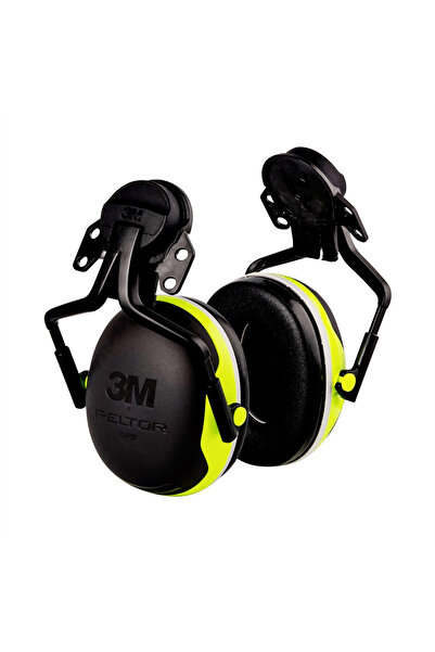 3M ™ Peltor™ X4P5E Manşonlu, Barete Takılabilir Kulaklık - Siyah/Sarı, 32 dB