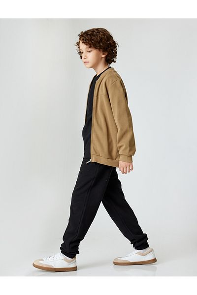 Koton Basic-Jogger-Jogginghose mit gebundener Taille