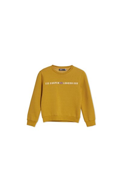 Lee Cooper Steward boy's sweatshirt mustard