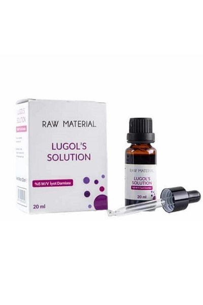 Raw Material محلول لوجول 5% 20 مل