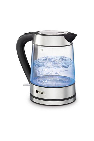 TEFAL KI730D30 1.7 Liter 2200 Watt Transparent Glass Lighted Water Heater - [Inox]