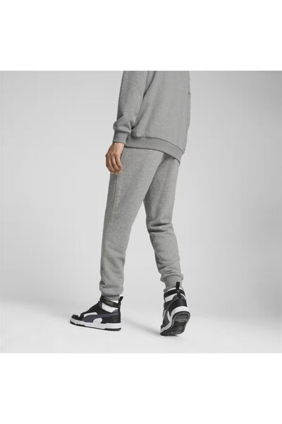 Puma Essentials Logo Lab Erkek Gri Eşofman Altı
