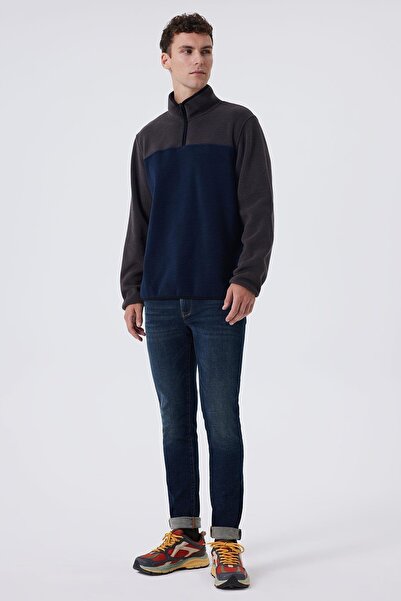 Lee Cooper Dıago men's sweatshirt navy-charcoal