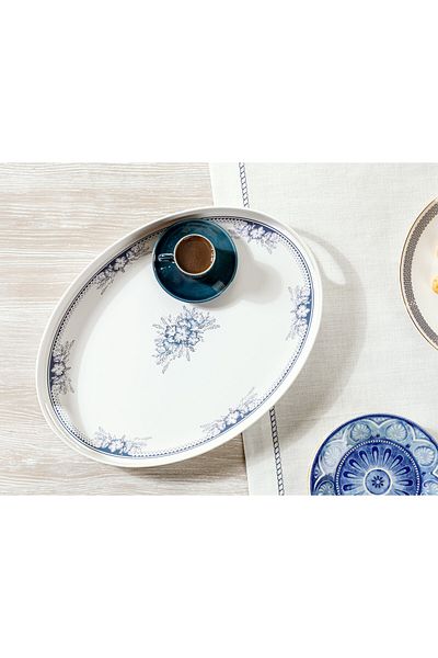 Madame Coco صينية بلانش البيضاوية - قطع مريح