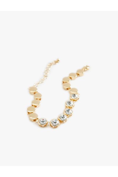 Koton Chain Bracelet with Stone Detail