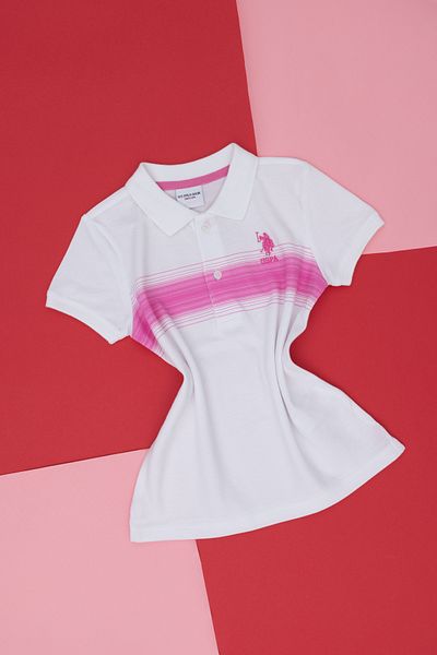 U.S. Polo Assn. Μπλουζάκι Pink Boy's 50263525-VR041