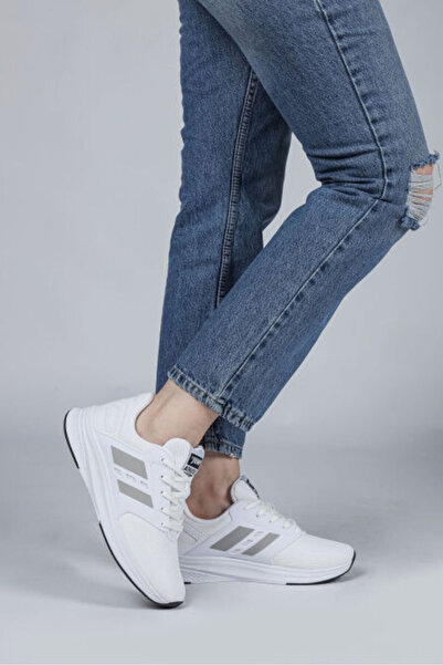 Jump 29964 Phlon Hafif Taban Bağcıklı Uniseks Spor Ayakkabı Beyaz