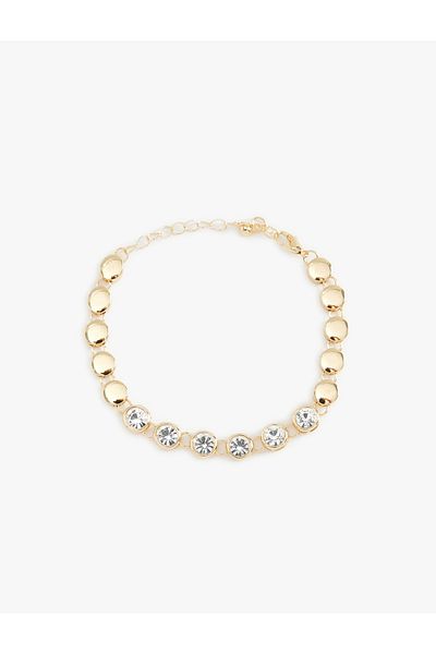 Koton Chain Bracelet with Stone Detail