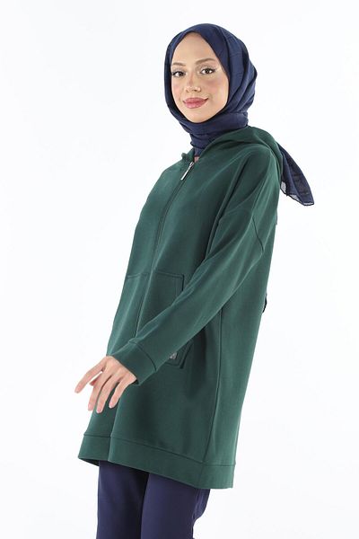 Plistre 1929_Φούτερ Hijab με φερμουάρ